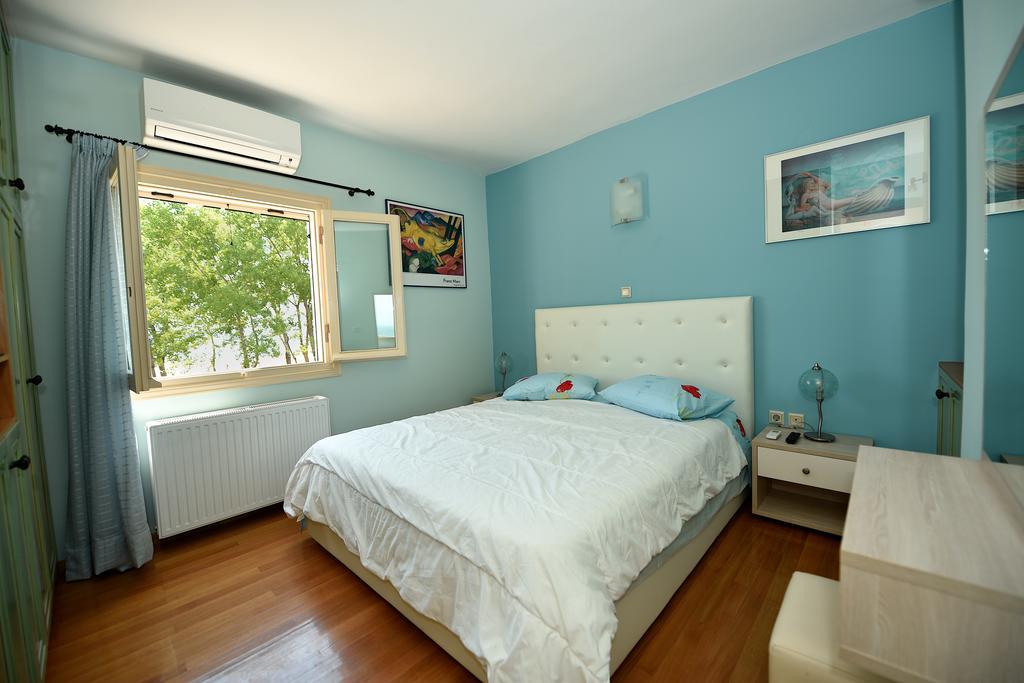 Antonia Beachfront Villa Lefkími Kültér fotó